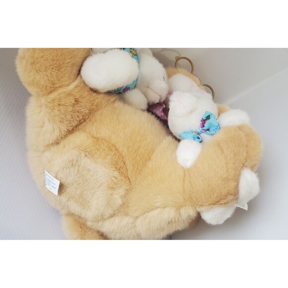 Dan Dee Easter Bunny Plush Animated 2 baby Bunnies Tells A Story Light Up Rabbit - Picture 7 of 9